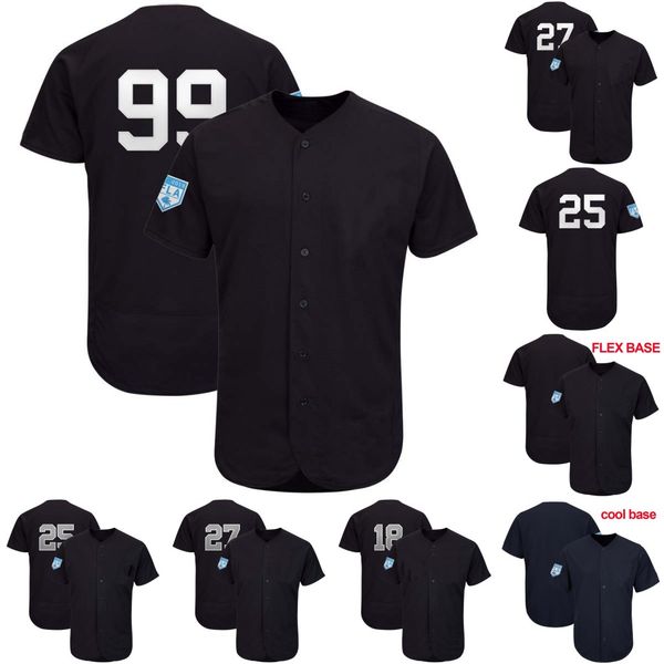 

New York 18 Didi Gregorius 99 Aaron Judge 25 Gleyber Torres 31 Aaron Hicks 41 Miguel Andujar 11 Brett Gardner 2019 Spring Training Jersey