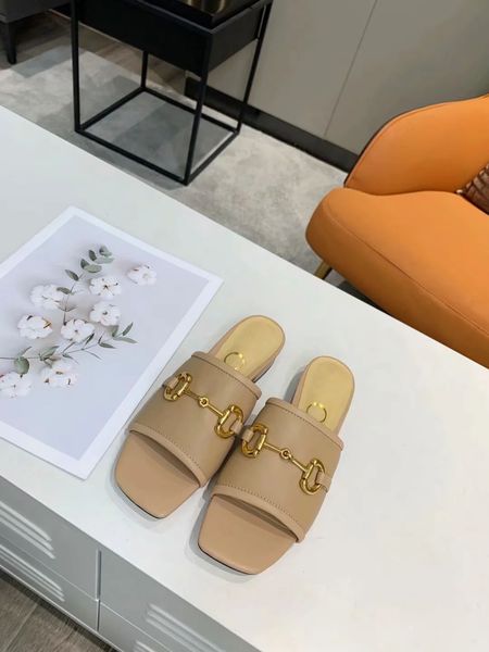 

fashion medium heel slippers summer luxury woman beach alphabet slippers designer rough sandals knitted cloth embroidery woman shoes 35-42, Black