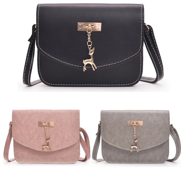 

25#2019 bags for women women's handbags leather fashion small shell bag with deer toy women shoulder bag casual crossbody