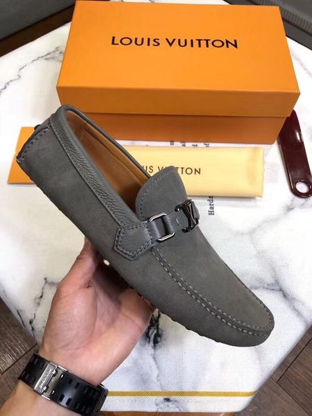 

19ss men's winter loafers shoes 2019 winter warm fur lining casual leather moccasins flats men driving car shoes men big plus size, Black