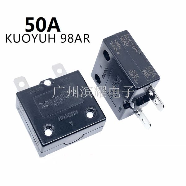 

taiwan kuoyuh 98ar-50a overcurrent protector overload switch automatic reset