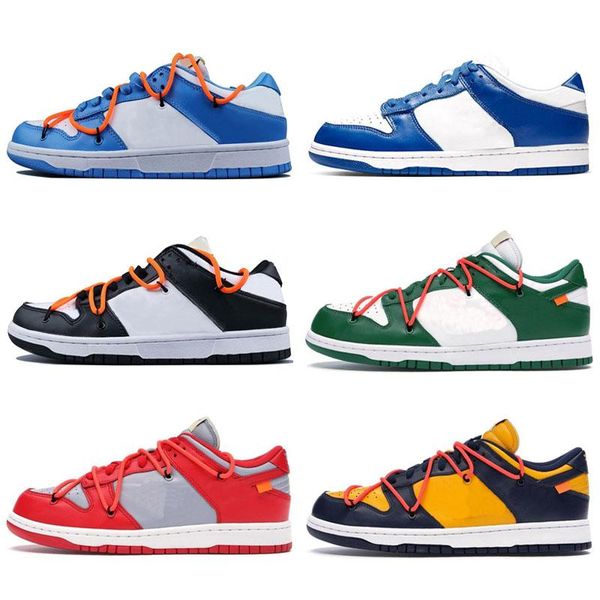 

2020 new x sb dunk low futura x unc michigan pine green university gold man red grey orange women men outdoor shoes, Black