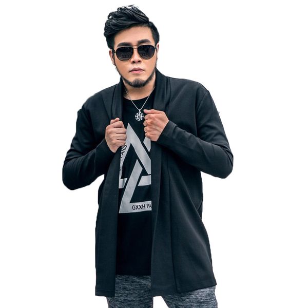 

black men trench coat spring korean mans fashion slim fit trench coatharajuku oversized cloak streetwear ceket mens coats 6f013, Tan;black