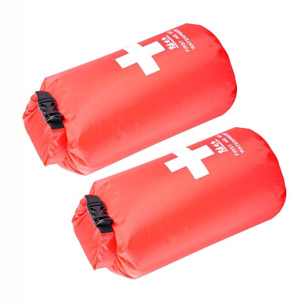 

2pcs 5l first aid kit dry bag camping kayaking stuff waterproof dry sack