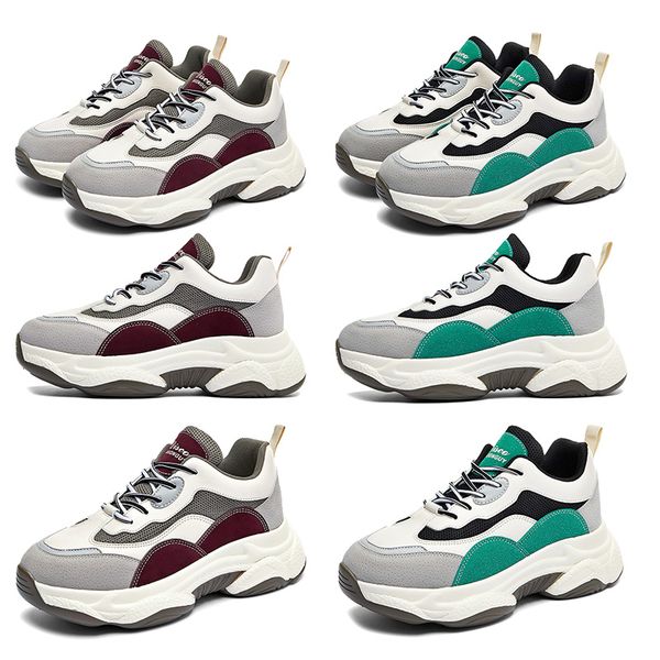 

casual trainer for women men old dad shoes white grey red green breathable net comfortable trainer designer sneakers 35-40