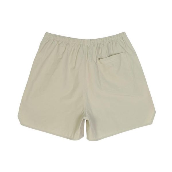 

2020 new arrival desinger summer fashion men knee length shorts casual male applique zipper fly short pants 2 styles, White;black