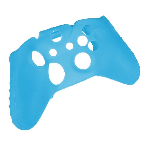 

protective night light non-slip silicone cover case for xbox one game controller - pink