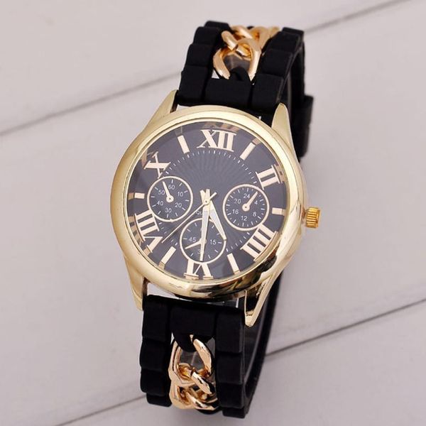 

moment # l05 2018 new causal watches for womens fashion women girl watch silicone alloy quartz wrist watch clock montre femme, Slivery;brown