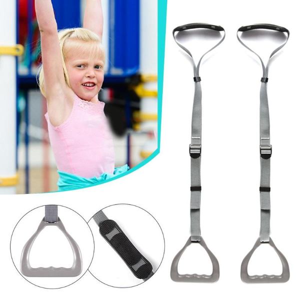 

children trapeze bar pull up gym rings adjustable plastic fitness sports pull-ups pull ring playground home swing equipment