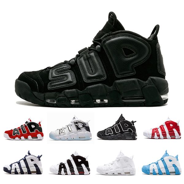 

air more 96 qs olympic mens basketball shoes black gold sup airs 3m scottie pippen uptempo men women sports sneakers us 5.5-13