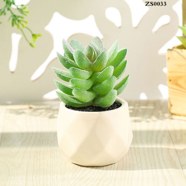 

artificial plastic potted plant mini ary plants desk office home decorations