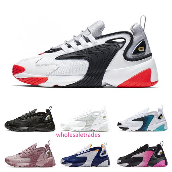 

new arrivel zoom 2k m2k tekno running shoes mens womens triple black white university red grey infrared trainers athletic sports sneakers