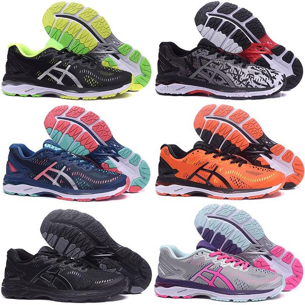 asic gel-kayano 23 new running shoes women men t696n t646n t5809n t697n original boots stable athletics discount sneakers 36-45, White;red - buy at the price of $45.62 in dhgate.com | imall.com