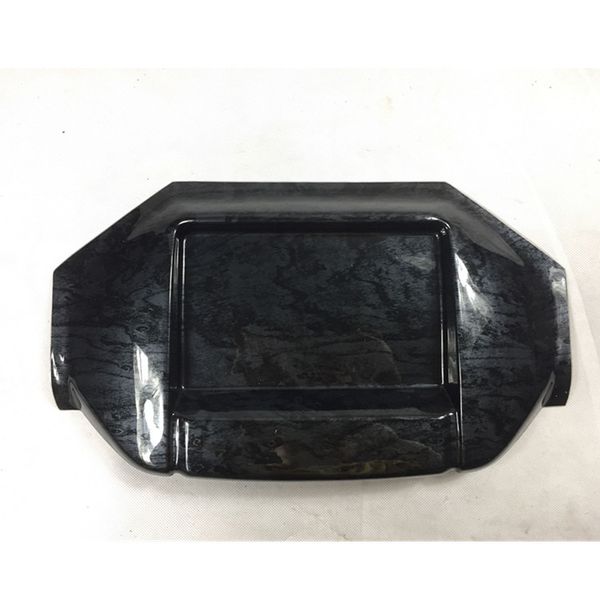

2014-2017 wide body hiace 3m glue dashboard visor piano black and black mahogany