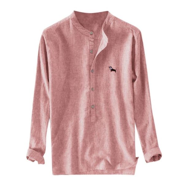 

plus size long sleeve men shirt summer 2020 fashion casual embroidery cotton linen shirts men dress clothing camisa masculina, White;black