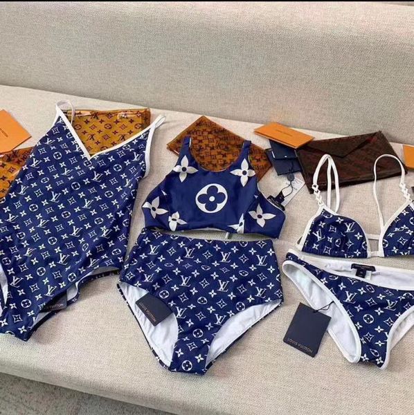 

wholesale-wrapped chest women bikini swim wear red high waist bathing suit brand designer bikini swimsuit for party 2 piece set, White;black