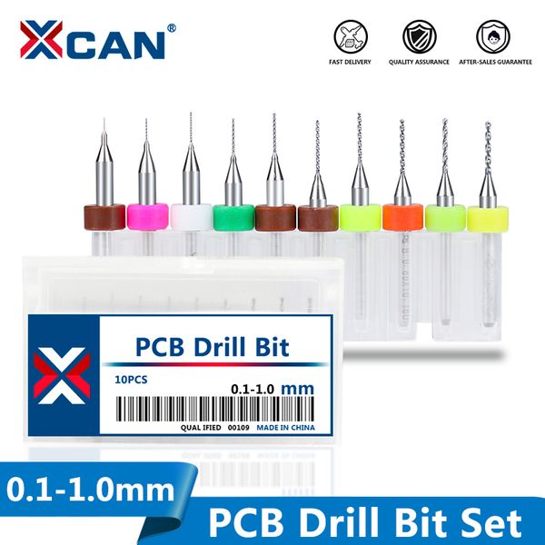 

xcan pcb drill bit 0.1-1.0mm tungsten carbide micro drill bit for print circuit board