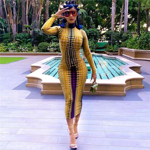 

dresses autumn cowl neck long sleeve women bodycon dresses casual female skinny dresses wave point women, Black;gray