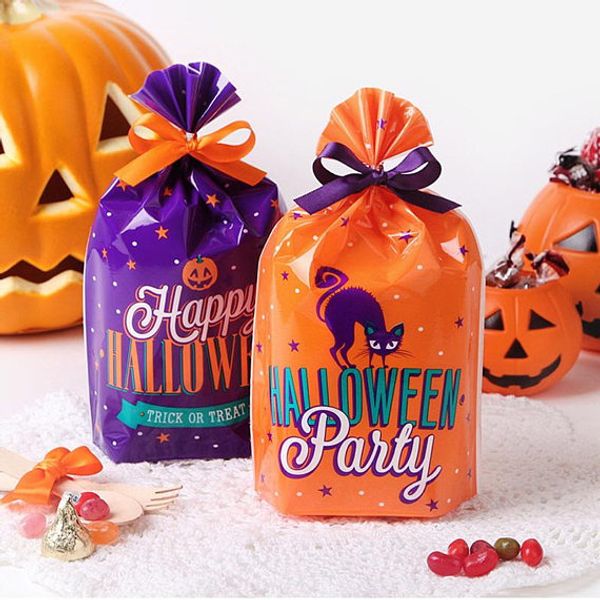 

halloween cookies bags,2 color,gift bags,treat bags,favor bags 95pcs/lot