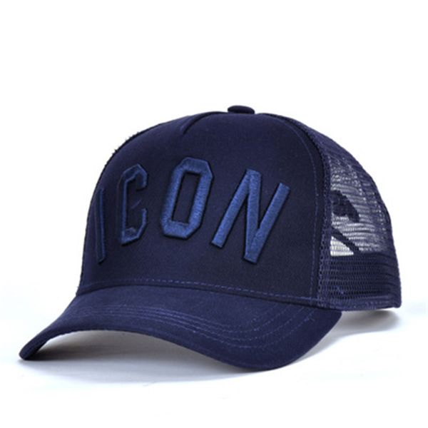 

Хлопок Summer Бейсболка РДЦ Мужчины Женщины Вышивка ICON Черный папа Hat Hip Hop Trucker Cap Hombre