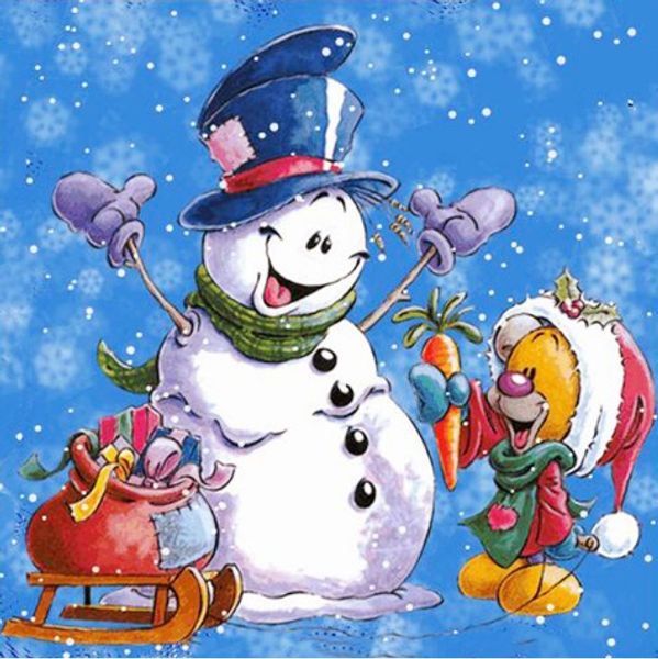 

Full Square/Round Drill 5D DIY Diamond Painting kits"Christmas snowman" cross stitch Mosaic Home Decor crafts Art Experience toys Gift A0801