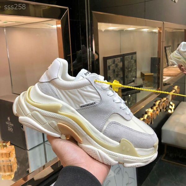 

2019 multi vintage triple genuine new arrival sneaker combination soles boots mens womens runner shoes sports casual shoe, Black