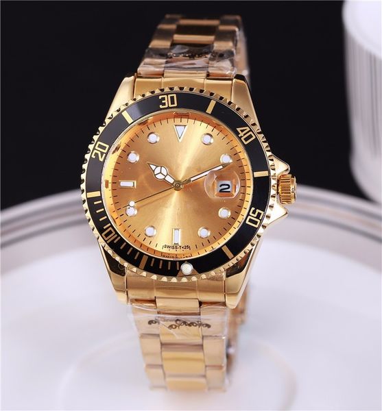 

Горячие Продажа 40мм Relogio мужские часы Мужчина для моды черный циферблат с календа