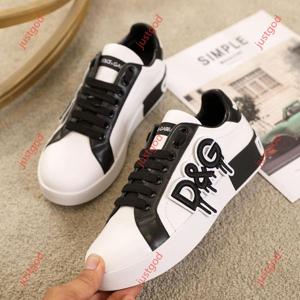 

dolce & gabbana 2020 новый высокое качество мужская кожа повседневная обувь, платформы для печати шаблон пару обуви мода личности диких спор, Black;red