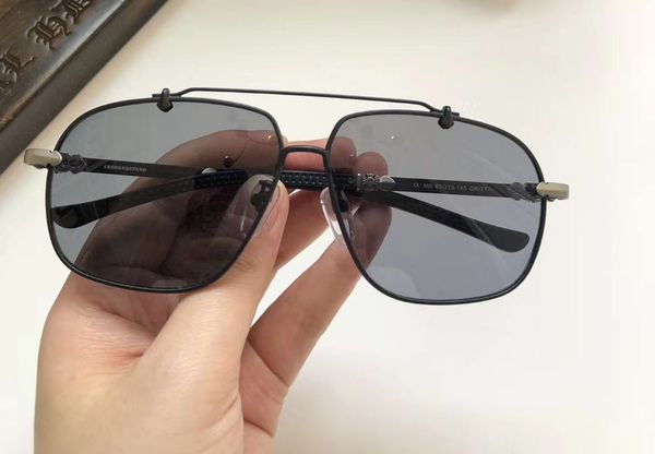 

matte black pilot sunglasses grey shades 63mm sun glasses men sunglasses shades new with box, White;black