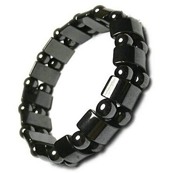 

fashion biomagnetism black magnetic hematite healing mens womens beads bracelet