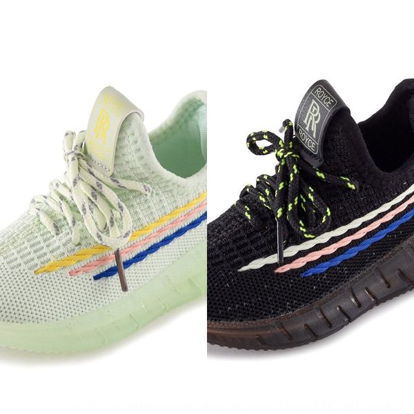 

girls children's sneakers sports summer and autumn primary school students young girls sports casual boys shoes mesh breathable shoes, Black