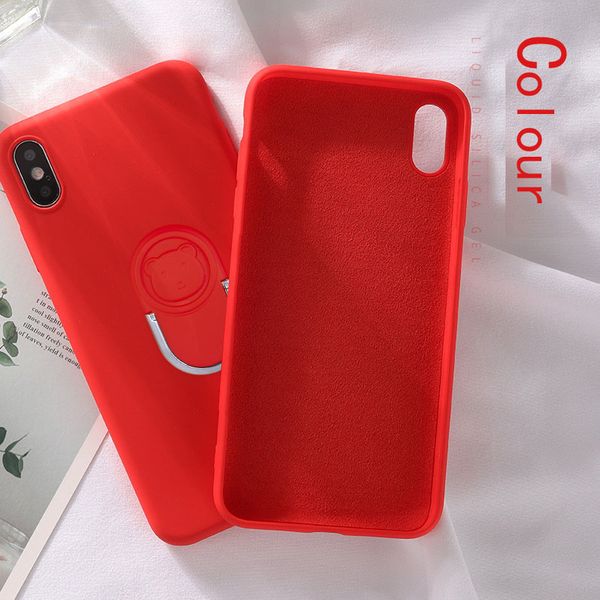 

bracket housing case for iphone 6s 7 8 plus x 10 xs max xr silicone cover mobile phone case