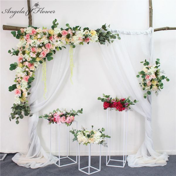 2020 Angela Flower Customized 1 2m Diy Wedding Backdrop Party