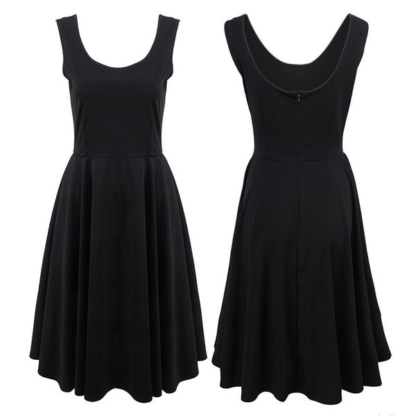 

womens designer nightclub large size black female summer dressh, Black;gray
