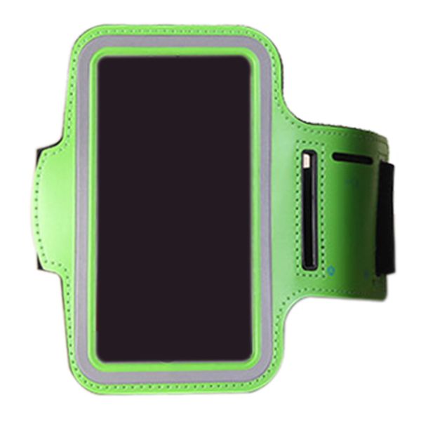 

for 5 inches mobile phone outdoor sports arm band running arm bag mobile phone case color:green size: 5 inches