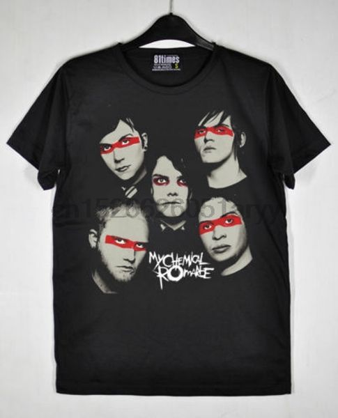 

mcr джерард уэй рэй торо айеро темно-серый t-рубашки s-xxl, White;black
