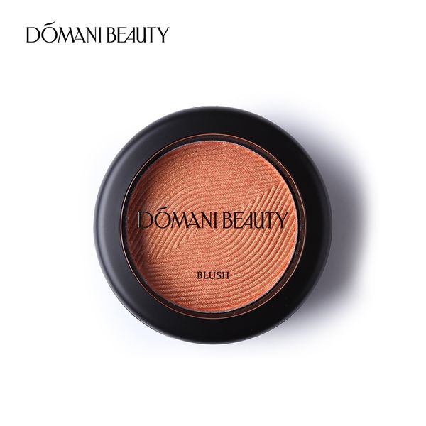 

domani long lasting blush non-dressing makeup 6 colors blush pearl light rouge flower palette face cheek makeup