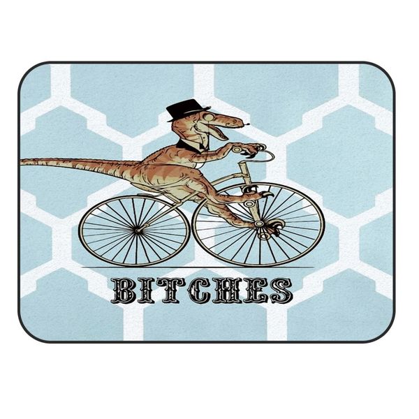 

charmhome soft carpet anti-slip rug dinosaur knight bicycle carpet for living room home decor mat