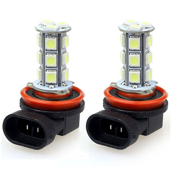 

car bulb fog 2x h8 18w car cob drl driving fog light led daytime driving light bulb