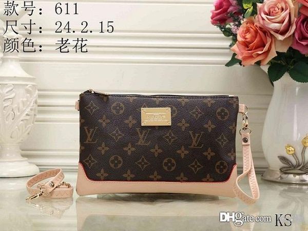 

2018 новые сумки женские сумки дизайнер мода PU кожаные сумки бренд рюкзак женские сумки на ремне кошелек кошелек 611