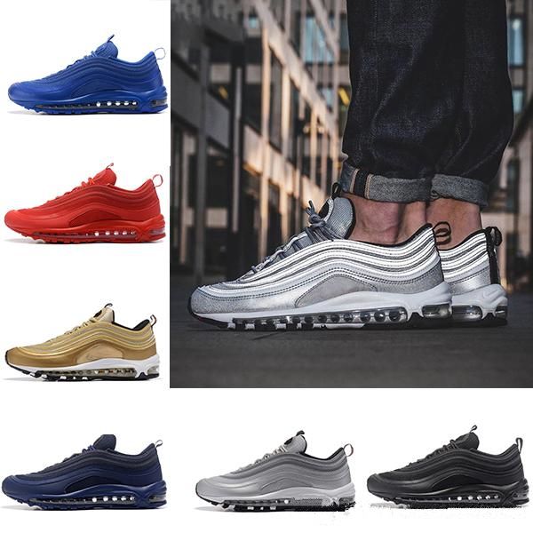 

release sean 97s 1 vf sw hybrid casual shoes for men women authentic 97 multicolor sports sneakers without box 40-45s, Black