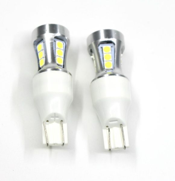 

2pcs car bulb t15 w16w 3030 18smd led reversing light turn signal reverse lights brake lights drl lamp