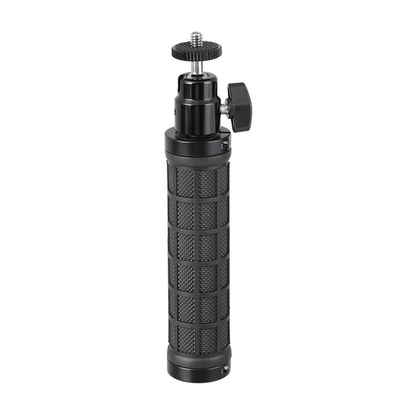 

camvate rubber handle grip with 1/4"-20 mini ball head support for dslr camera flashlight (black/red) item code: c2200/c2199