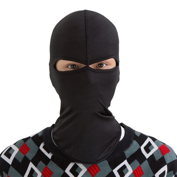 

outdoor cycling windproof dust-proof soft face mask breathable bike headgear multifuctional tactical cs motorcycle headgear new, Black