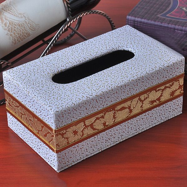 

rectangular napkin holder creative soft polyurethane household tissue box car waterproof home kitchen paper holder storage box