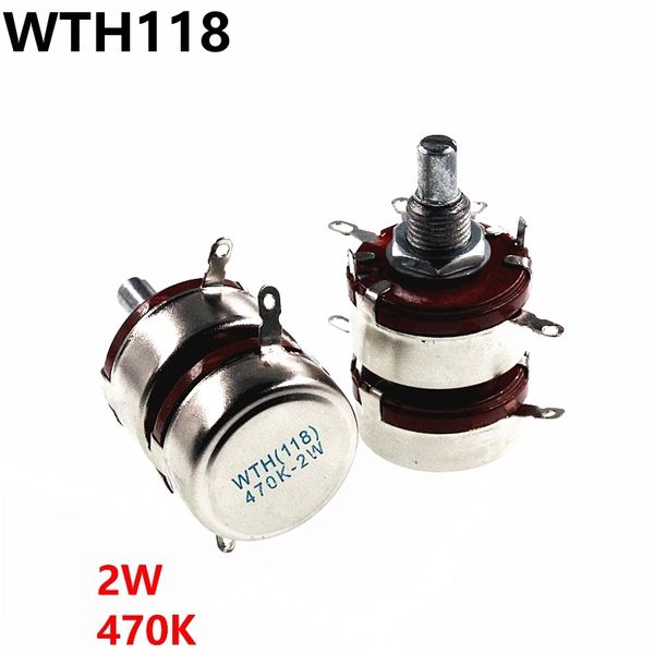 WTH118 2W 470K Doppel-Potentiometer 2 Potentiometer