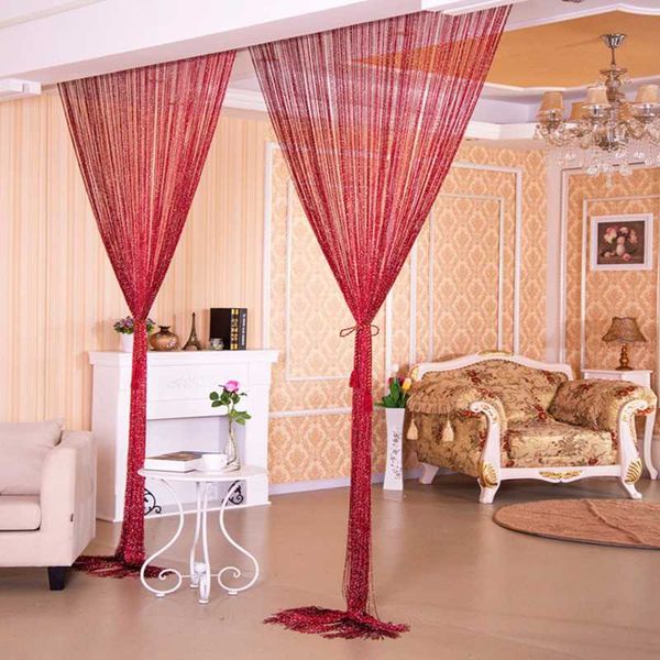 

room divider tassel string home decoration hanging door curtain easy install