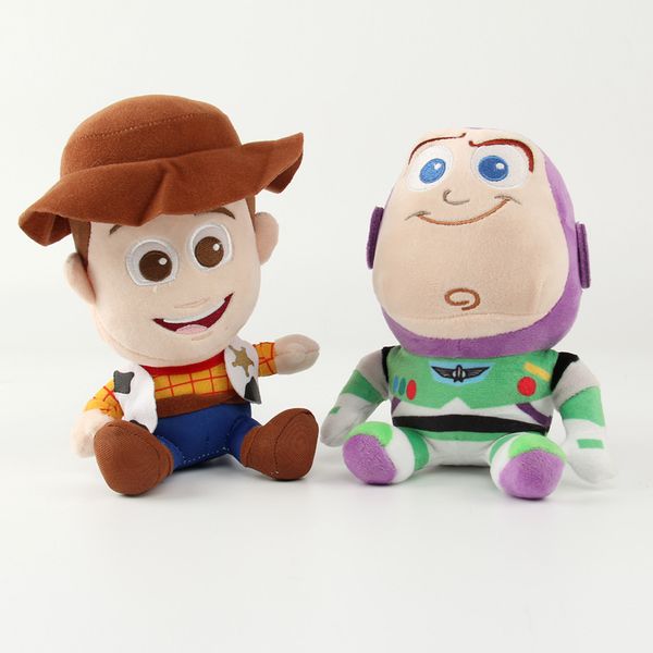 

cartoon kids stuffed plush toys anime figure surrounding bath toy gift general mobilization cowboy sheriff plush doll gift