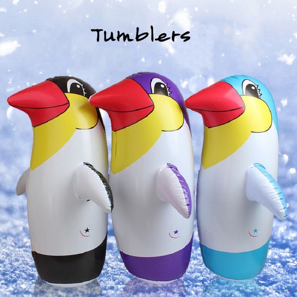 

70 * 55см пвх надувные penguin массажеры пневматизированы животных игрушка газобетон мультфильм ballon церемония открытия атмосфера kid игру