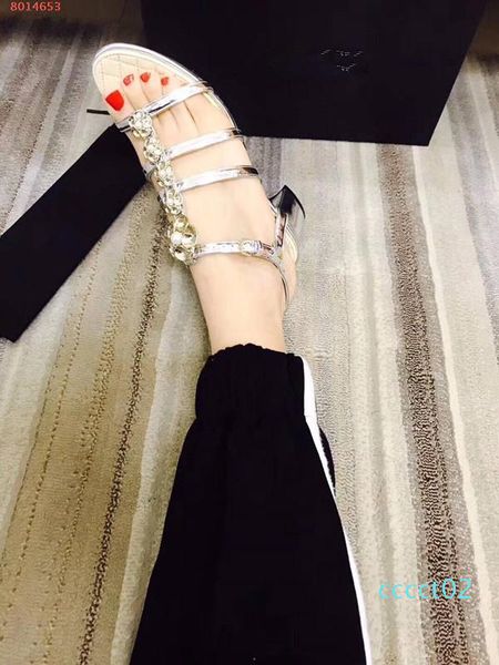 

горячего сбывание нового appival женщины ladys низких пятки цветы бисероплетение с боками дизайнерских сандалий из натуральной кожи 2сг, Black